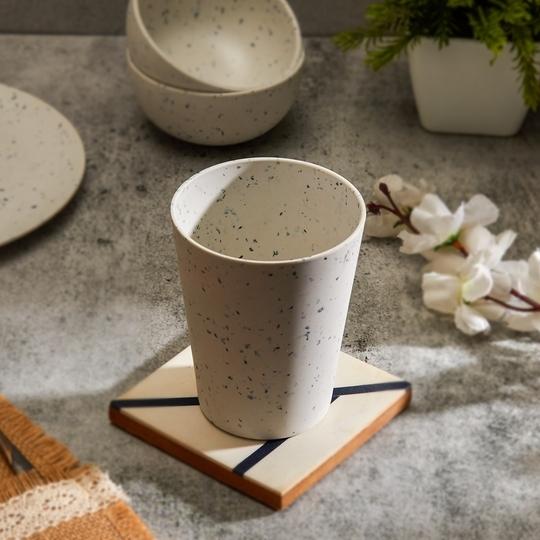 Bamboo Fibre Tumblers 380ml | 4pcs Set | Classic Design
