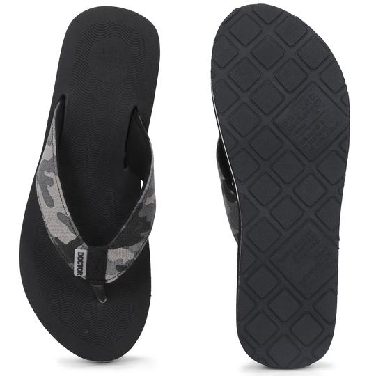 DOCTOR EXTRA SOFT House Slipper for Women's Camo | Pregnancy | Orthopaedic & Diabetic | Bounce Back Technology | Ultra softy |Memory Foam Cushion |Comfortable Footbed for Girls & Ladies Daily Use D-56-Black-6 UK