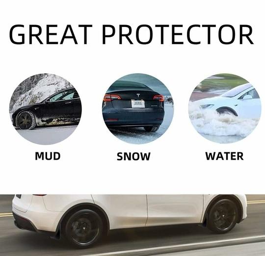 JECKONFY - Car Mud Flap/Mud Guard Compatible With Honda ELEVATE (Set Of 4 Pcs.)