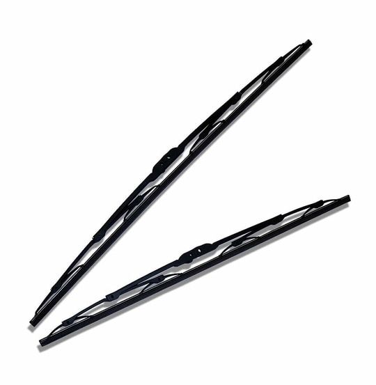 JECKONFY - Car Front/Windshield Wiper Blades Compatible With - ESTEEM (Size 20'' and 18'' Inches)