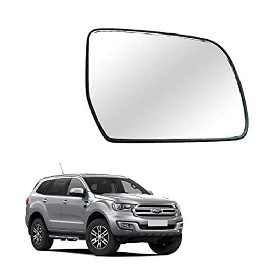 JECKONFY Right Side Rear View Mirror Glass for Ford Endeavour 2015-2021 Model