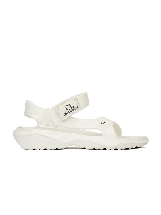 Carlton London White flip-flops for Men