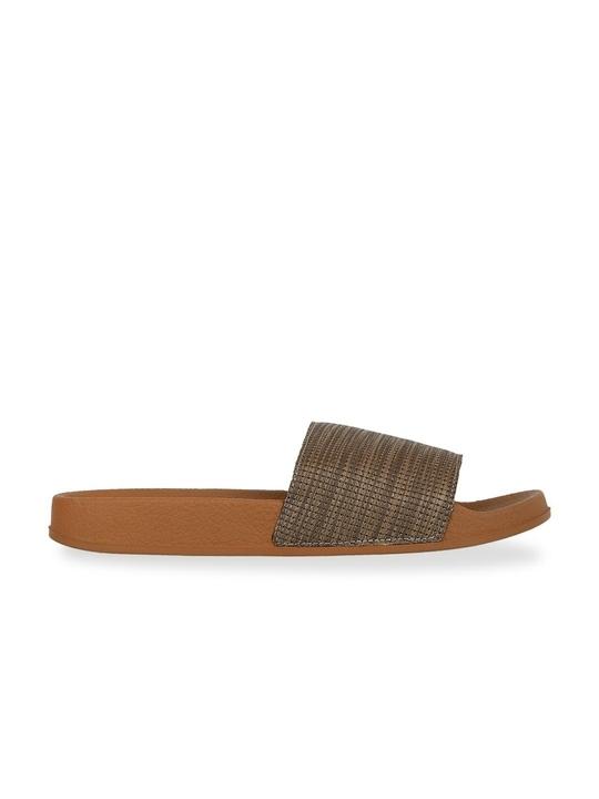 CL Sports Tan Flip flops for Women