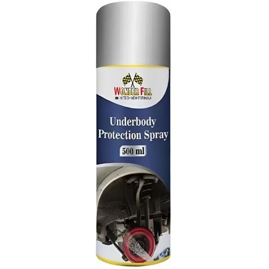 Wonder Fillhi Tech New Formula Rust Guard Underbody Coat Spray Black Spray Paint 500 Ml