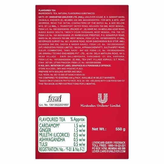 Brooke Bond Red Label Natural Care Tea, 250 g + 250 g Carton (Combo Pack)