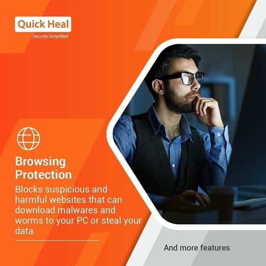 Quick Heal Antivirus Pro- Upgrade/Renewal Pack - 1 User, 1 Years (CD)