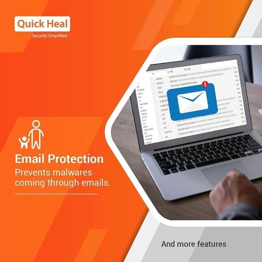 Quick Heal Antivirus Pro- Upgrade/Renewal Pack - 1 User, 1 Years (CD)