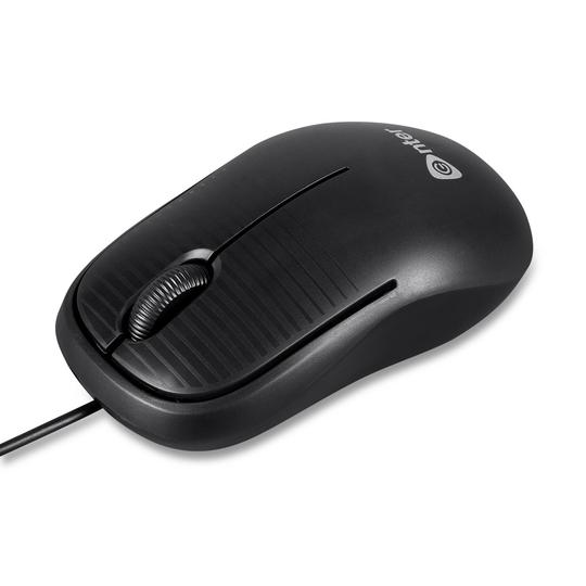 Enter Click Wired USB Mouse-Black