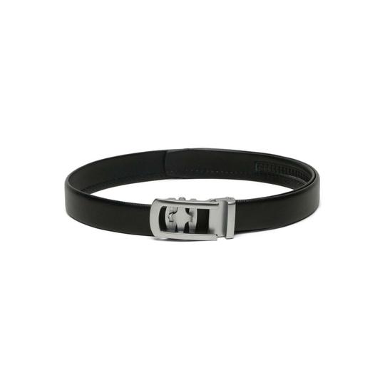 TYBELT Vegan Leather Belt for Men  Adjustable Autolock Buckle Formal Belts for Men up to 44 Inches  Men Belt for Any Occasion  Black Color (Pack of 1)87