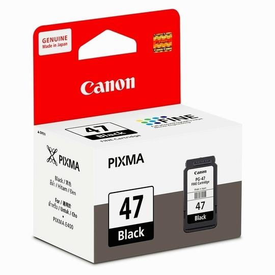 Canon PG- 47 Black Ink Cartridge Compatible with Canon Printer/Black Ink Cartridge Compatible with Canon Printer E410,E3170,E3370,E410,E470,E477,E417/ E4270,E4570