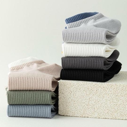D-BLUE FASHION Pure Cotton Ankle Socks for Men | Ultra-Soft Breathable Comfort Fit | Stylish Wear - Anti-Sweat Socks (6 PAIR)