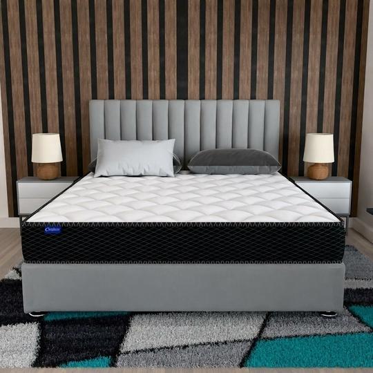 Comforto 8 Inch Pocket Spring Single Size Mattress (78x36x8 Inch, Pocket Spring) | Medium Firm Gadda | 5- Zone Motion Isolation Technology | Orthopedic | 8 Inch Mattress