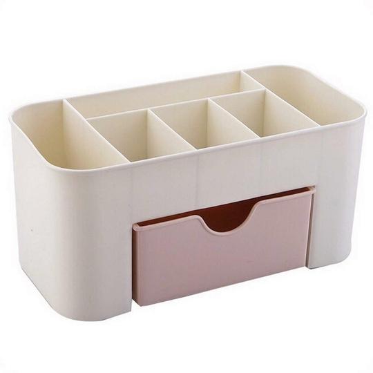 SVK Dream Plastic Cosmetic Jewelry Organizer Makeup Brush Box Lipstick Remote Control Holder