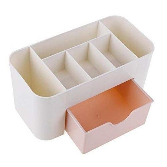 SVK Dream Plastic Cosmetic Jewelry Organizer Makeup Brush Box Lipstick Remote Control Holder