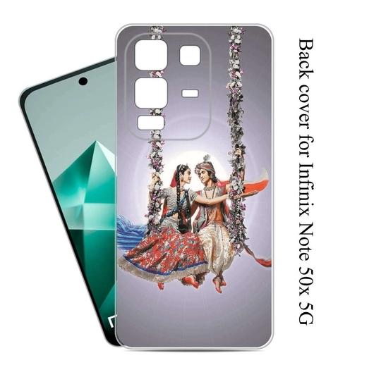 Printking Back Cover for Infinix Note 50X 5G(Multicolor, Grip Case, Silicon) KP022