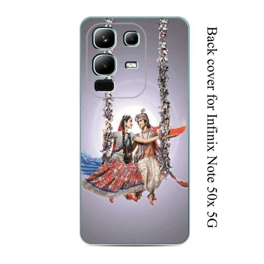 Printking Back Cover for Infinix Note 50X 5G(Multicolor, Grip Case, Silicon) KP022