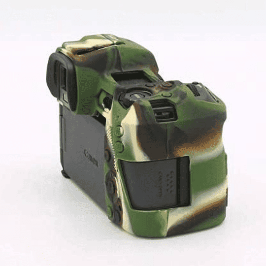 CAMAURA Silicon Cover for for Canon 650D/700D/T4i/T5i Camera Case Camera Bag (Army)
