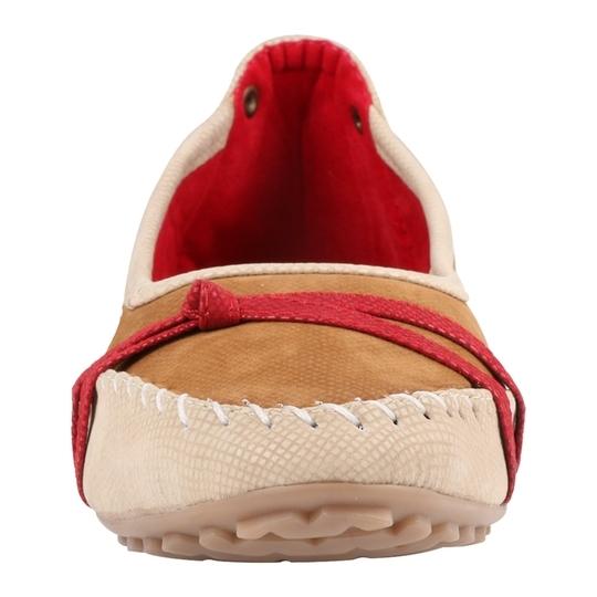 Exotique Women's Red Casual Ballerina