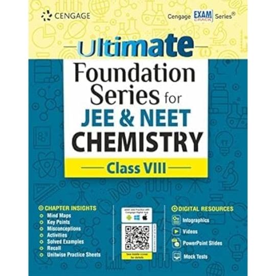 BALAYAN & SONS Cengage Ultimate Foundation Series for JEE & NEET Chemistry Class 8 Paperback | By Cengage India | Concept Building Chemistry Book | Best for JEE & NEET 2026 Preparation