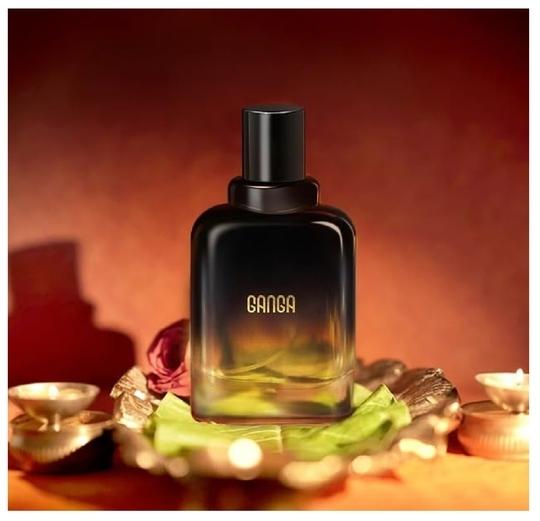 Fraganta Ganga Perfume, Floral & Sweet Fragrance with Gardenia and Jasmine, 100 ml
