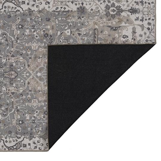 Kaleen India Traditional Rug in a Bag-Washable Indoor/Outdoor Rugs for Bedroom/Living Area/Home Polyester Self Backing for Longevity