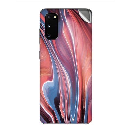 GADGETSWRAP Printed Vinyl Skin Sticker for Samsung Galaxy S20 - acrylic paint
