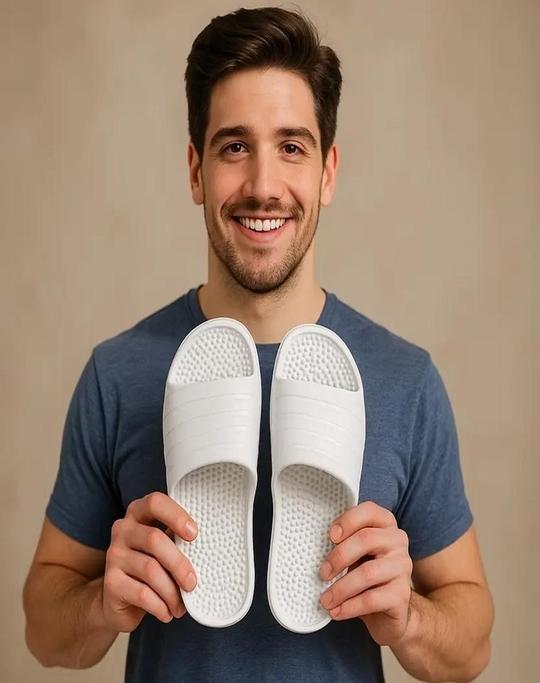SATERRA Men Slippers Solid EVA Grey