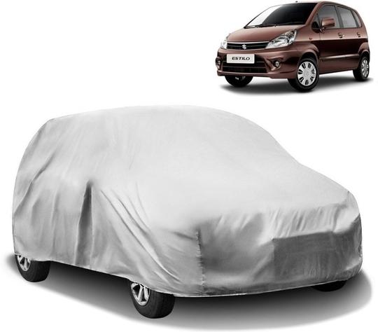 Carnest Car Cover For Maruti Zen Estilo (Without Mirror Pockets) (Silver)