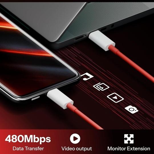 Tart High Speed 65W USB Type C Cable for OnePlus 13, 12, Nord 4 & Other Type C Phones