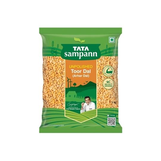 Tata Sampann Unpolished Toor/Arhar Dal 1kg