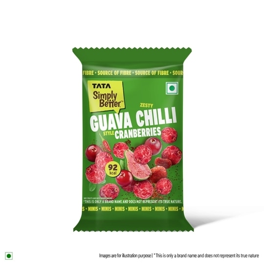 Tata Simply Better 200g Chilli Guava Flavored Cranberry (25g x 8)