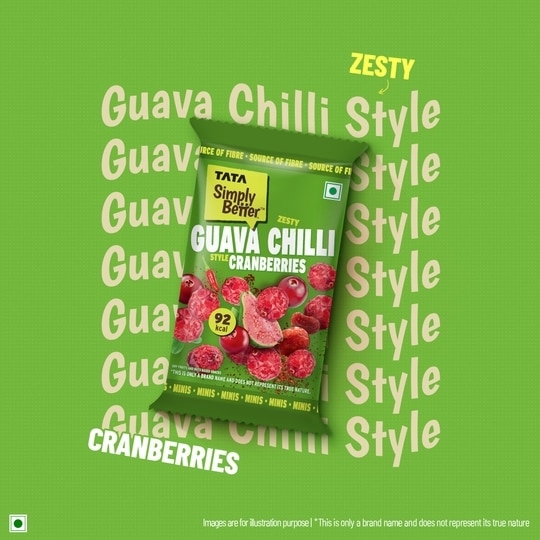 Tata Simply Better 200g Chilli Guava Flavored Cranberry (25g x 8)