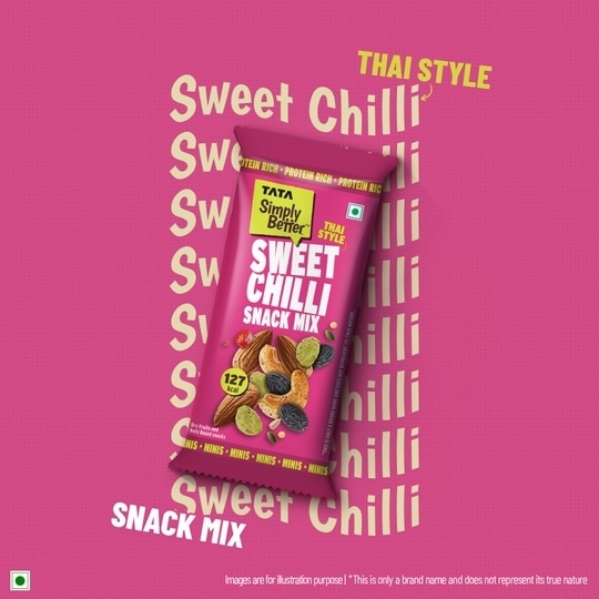 Tata Simply Better 200g Dry Fruit mix Thai Sweet Chilli (25g x 8)