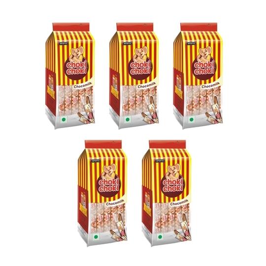 CHOKI CHOKI Choco Milk Stick Pouch - 250g |50 Pieces in Each||Pack of 5 |