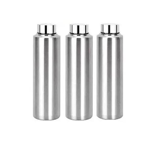 Dynore Set of 3 Stainless Steel fridge bottles 900 ml