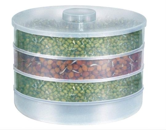 FIVANIO Plastic Sprout Maker - 1500 Ml (Multicolor)