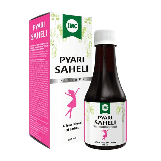 IMC Pyari Saheli Syrup (200 ml) Ayurvedic Women's Tonic | for Periods, PCOS, Strength and Digestion