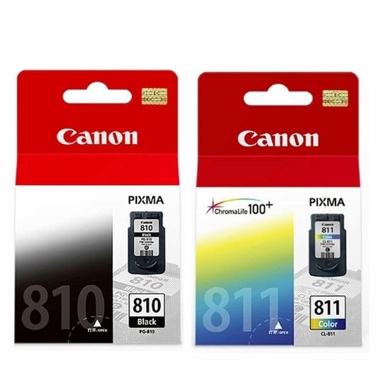 Canon Ink Cartridge Black and Colour (PG-810 & CL-811)