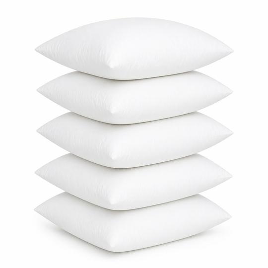 EMBROCO Cushion Set | Premium Soft Microfiber Cushion Filler Pack of 5 | Sofa Cushion, Cushion for Living Room, Cushions. Cushion