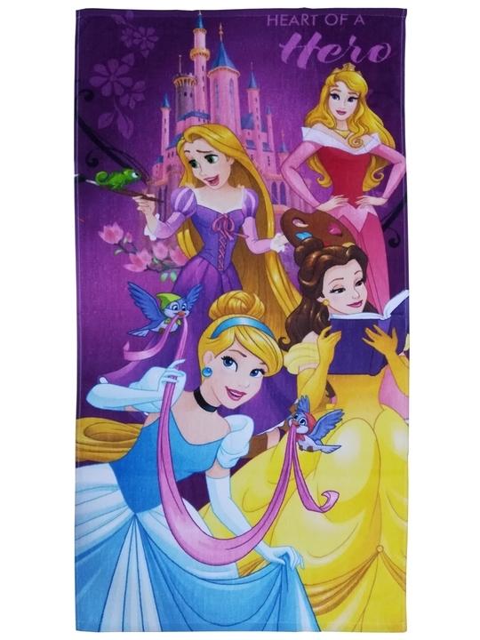 Athom Trendz Disney Princess Kids Bath Towel 350 GSM 60x120 cm