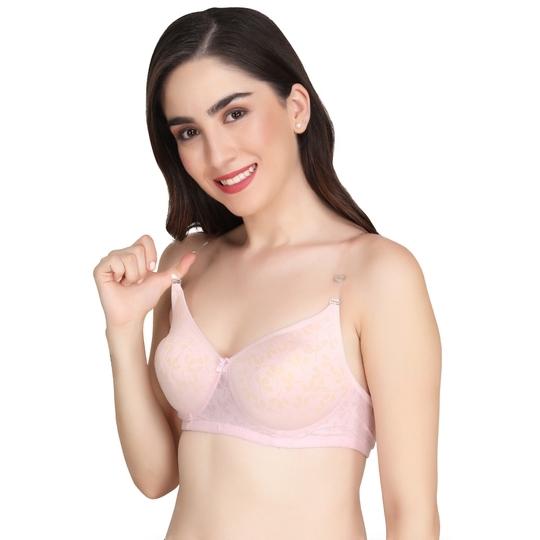 Liigne Transparent Strap Padded Bra For Women