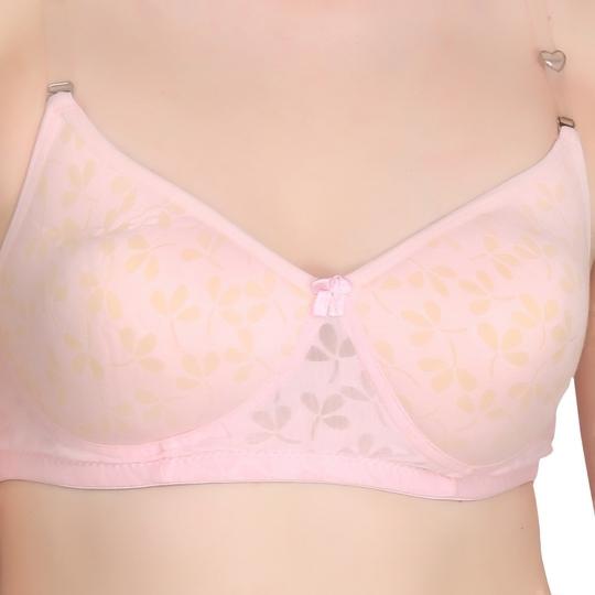 Liigne Transparent Strap Padded Bra For Women