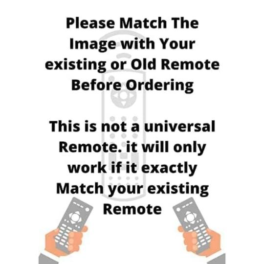 EHOP Compatible Remote Control For Videocon LED LCD TV