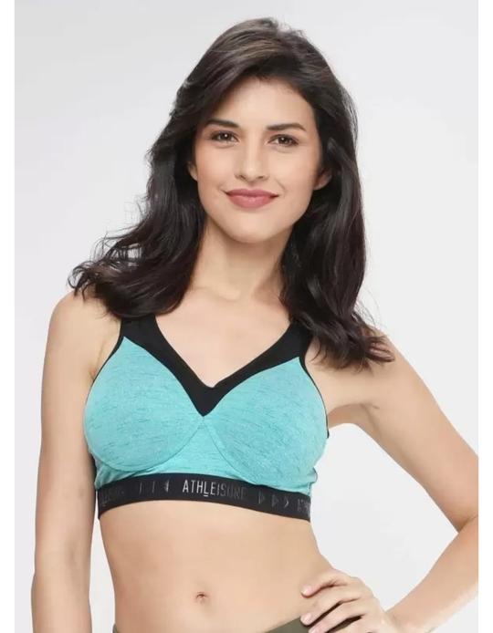Lovable Women Cotton Padded - Premium Bra - XL - Green