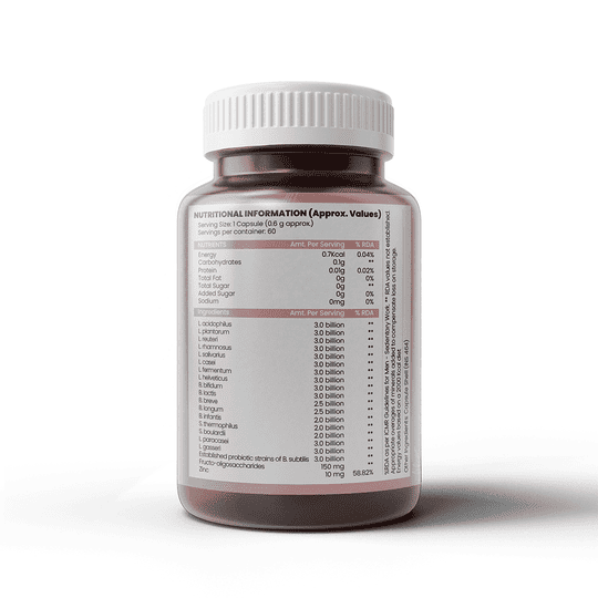 Healthcom Gut Sync (Probiotics) Capsules | 60 Capsules | Supports Gut Health, Digestion & Immunity