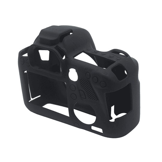 DijiiPluss++ Silicon Cover for Canon EOS 6D Mark II Camera Case, Professional Silicone Rubber Camera Case Cover Detachable Protective for Canon EOS 6D Mark II - Black Incomplete