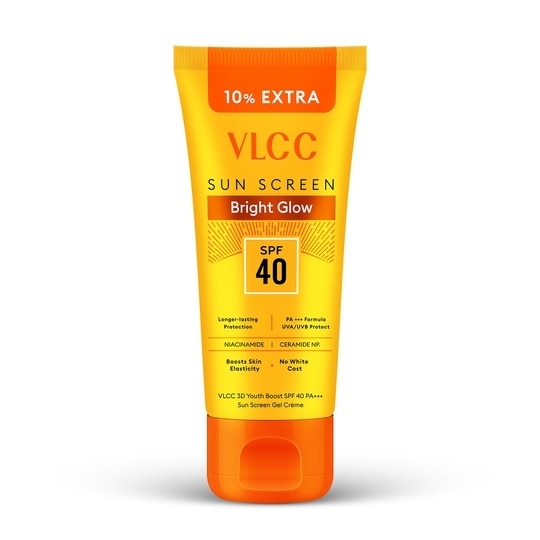 VLCC 3D Youth Boost SPF 40 +++ Sunscreen Gel Cream - 100 g with 10g extra