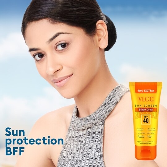 VLCC 3D Youth Boost SPF 40 +++ Sunscreen Gel Cream - 100 g with 10g extra