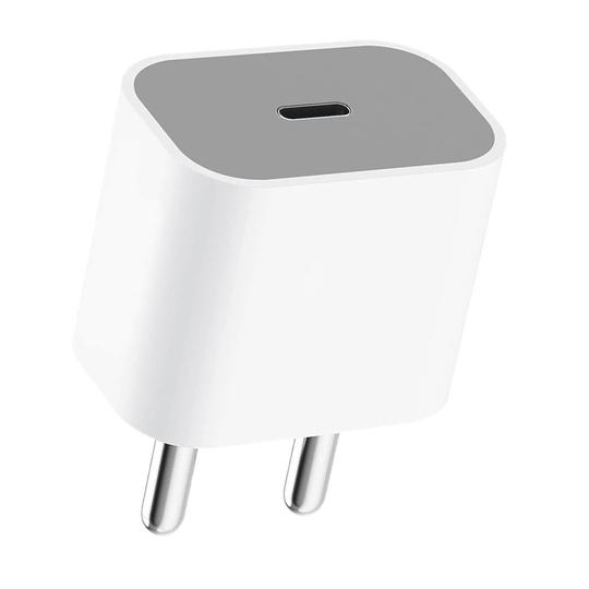 Hespa 20W USB C Power Adapter Compatible With IPhone 16 16 Plus 16 Pro 16 Pro Max 15 15 14 13 12
