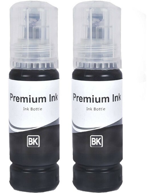 RC Print INK FOR EPSON 001/003 L3110 , L3100 , L3101 , L3115 , L3116 , L3150 , L3151 , L3152 , L3156 , L4150 , L4160 , L6160 , L6170 , L6190 Black - Twin Pack Ink Bottle